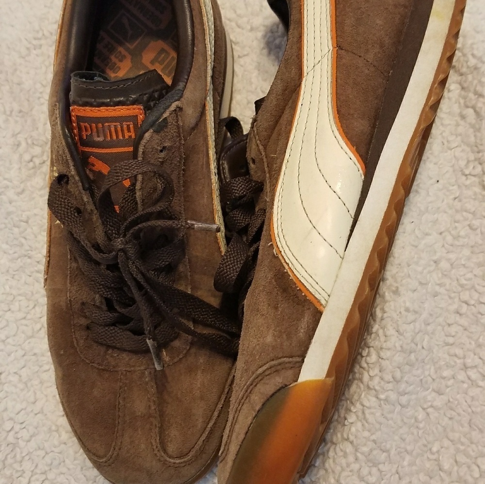 Puma Roma used 1x tennis walking shoes sz 4